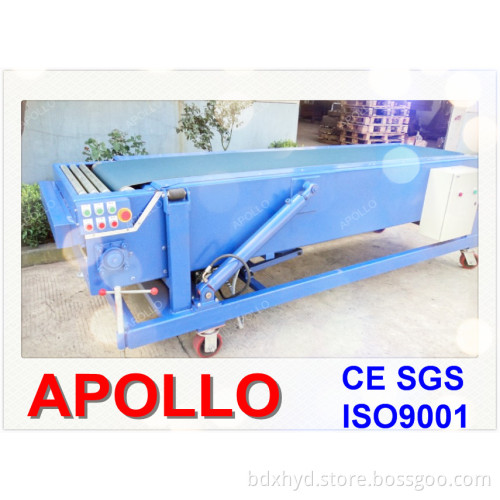 2 Sections Loading and Unloading Extendable Belt Conveyor